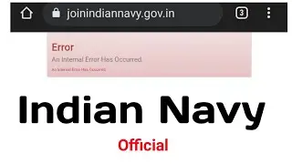 Navy Official Website | Error Error ❌