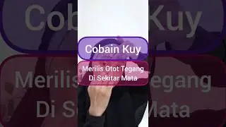 Pijat Untuk Merilis Otot Tegang Di Sekitar Mata #temanfisio #relaksasi