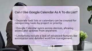 Can I Use Google Calendar As A To-do List? - The Time Management Pro