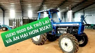 MÁY CÀY NHẬT ISEKI 9000 NÂNG CẤP SAU KHI BỊ GÃY GỌNG