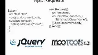 JavaScript Tutorials 01: Picking a Framework (JQuery or Mootools)