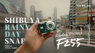 Shibuya Snapshots on a Rainy Day | Kodak PIXPRO FZ55