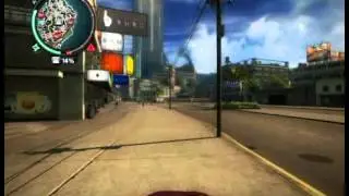 Just Cause 2 bat mobile goes hunting