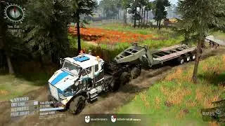 Spintires MudRunner 2017 | Best Game Car | Dump Truck Off road 2022 | MOD TRUCK
