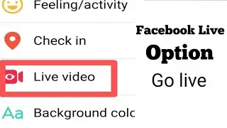 How to go live from Facebook account very simple and easy Method by Technical sponsor