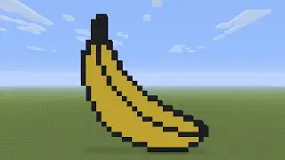 Minecraft Pixel Art - Bananas!