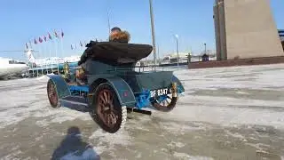 Delage R4 1913 года выпуска в движении