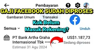 Ini Alasan Gaji Facebook Sudah di Proses Tapi Belum Masuk Ke Rekening...
