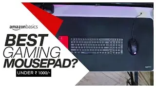 AmazonBasics Mouse Pad - Unboxing and Review!(Hindi) 🔥🔥🔥
