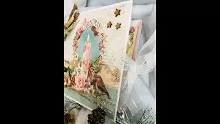 Stamperia Pink Christmas 6x6 Album