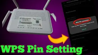 How to connect wifi without any Wi-Fi password using WPS Pin