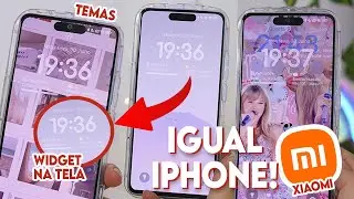 Igual o iPhone! SEU XIAOMI com a tela de bloqueio IGUAL iPHONE