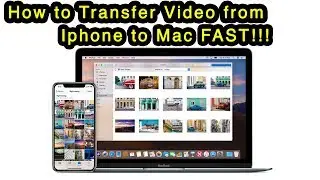 How to transfer videos from iphone to mac fast! (using USB Cable)
