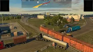 ATS 1.51   Don't Stop on the tracks