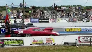 Erica Enders driving a ProMod @ NMCA Muscle Mayhem Bradenton 2017