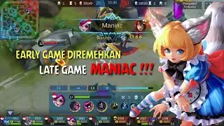 LAGI LAGI DIREMEHKAN!! SOLO RANK PAKEK NANA KASIH MANIAC DIAKHIR GAME || MOBILE LEGENDS