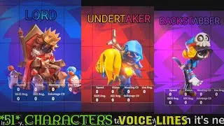 (OUTDATED) ALL 51 ROLES VOICE LINES | SUPER SUS #1