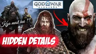 RAGANAROK: GOD OF WAR  HIDDEN DETAILS | GOD OF WAR EASTER EGGS|  ODIN ENDING | MUST WATCH | Ragnarök
