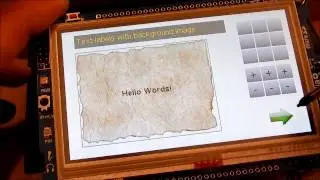 TFT Graphic Library - Text Label Control