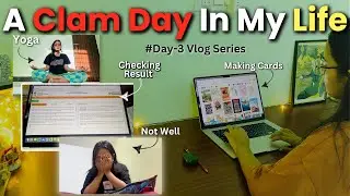UGCNET ASPIRANT✅Productive🗒️Routine🙌 Checking Result💥| Yoga | Not Well 🤧