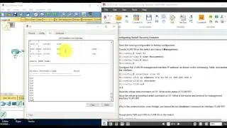 2.2.4.11 Lab - Configuring Switch Security Features