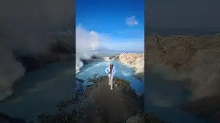 PESONA KAWAH IJEN 😍😍 #banyuwangi #kawahijen