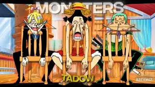 [4K] MONSTER TRIO *TADOW* | ONE PIECE {Edit/AMV}