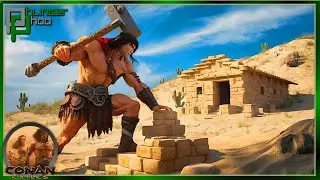 Building a Place to Live in Conan Exiles Wildlands