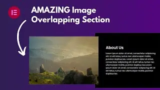 Create Stunning Image Overlapping Section In Elementor Easily