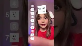 Roblox Face'lerini Sıraladım! 🥰 #shorts