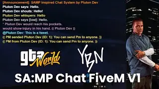 SA:MP Inspired Chat Style Script FiveM [QB/ESX]