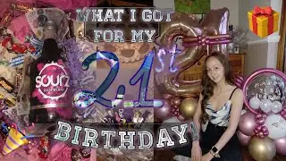 My 21st Birthday Haul! 🥳✨