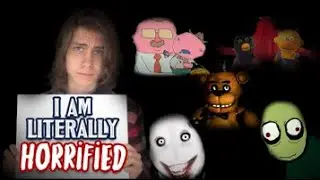 The SCARIEST Videos on YouTube (Don't Hug Me I'm Scared, Salad fingers, Five Nights at Freddy's)
