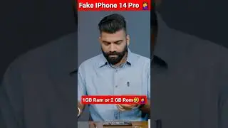 ₹10000 Mai Iphone 14 Pro😱 | Fake Iphone 14 Pro Max 😱🤦 | Fake Vs Real 🔥🔥 #shorts #iphone #iphone14pro
