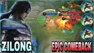 Zilong One Shot Build - Insane Damage - Build Top 1 Global Zilong ~ MLBB