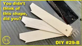 How to make push sticks for various thicknesses.It is easy to make.DIY#29-B