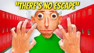 Playing The Realistic Version of Baldi's Basics!