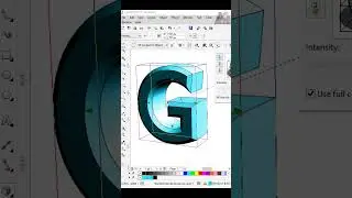 3D Text Design in CorelDraw | Re Editable 