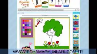 Çiçek-BoyamaOyunlari.com.tr