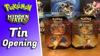 Pokémon Hidden Fates Tins Opening! Great Pulls!