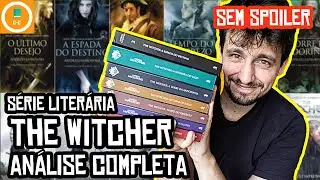 The Witcher (Andrzej Sapkowski) / Saga do Bruxo Geralt de Rívia | ANÁLISE COMPLETA | Contra-Capa