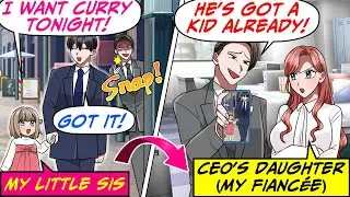 My Rude Coworker Gets Jealous of Me Being Engaged to the CEO's Daughter![RomCom Manga Dub]