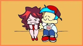 Girlfriend se enoja con Boyfriend | Friday Night Funkin (FNF) - Comic Dub Latino