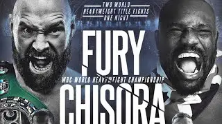 Highlights of Tyson FURY vs DERECK Chisora fight #boxing