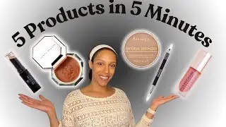 Full Face No Makeup Makeup look in 5 minutes OR LESS | Only 5 Products!