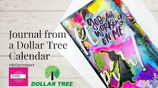 Turn a Dollar Tree Wall Calendar into a Journal