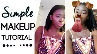 Simple & Affordable Makeup Look | Alyiah Savoy