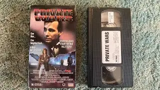 Opening To Private Wars 1992 VHS