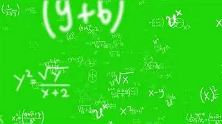 Efek green screen / chrome key matematika