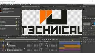 How to make a logo like technical guru ji , edit in after effect  tutorial